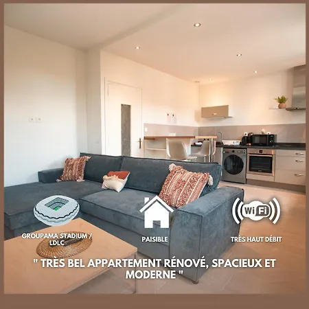 Ecrin Moderne Apartamento Décines-Charpieu Exterior foto